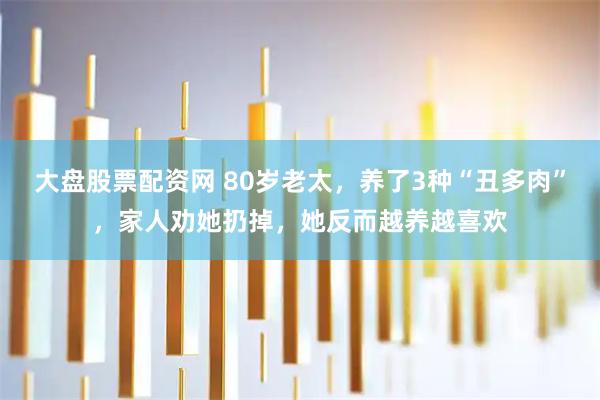大盘股票配资网 80岁老太，养了3种“丑多肉”，家人劝她扔掉，她反而越养越喜欢